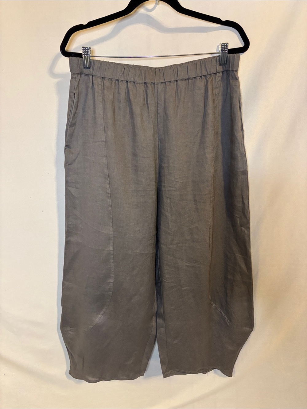 Lintico Rory Linen Crop Pants Size XL